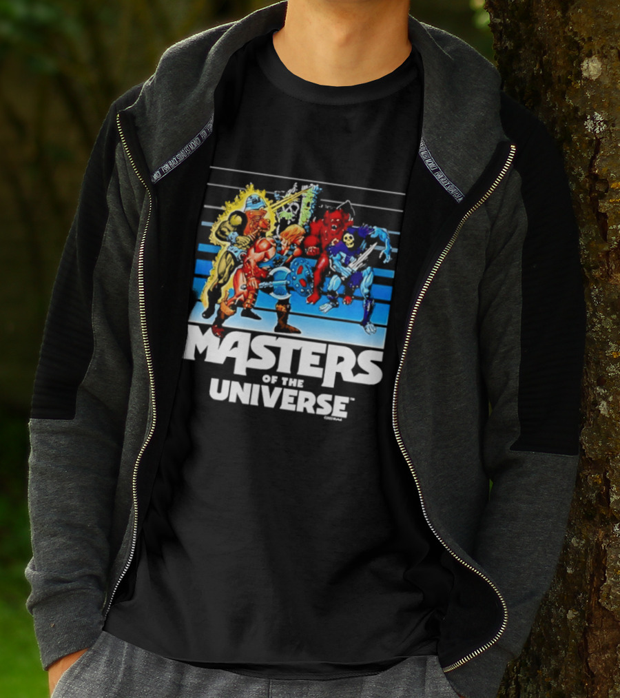 Masters Of The Universe He Man Skeletor And Characters Clash T-Shirt