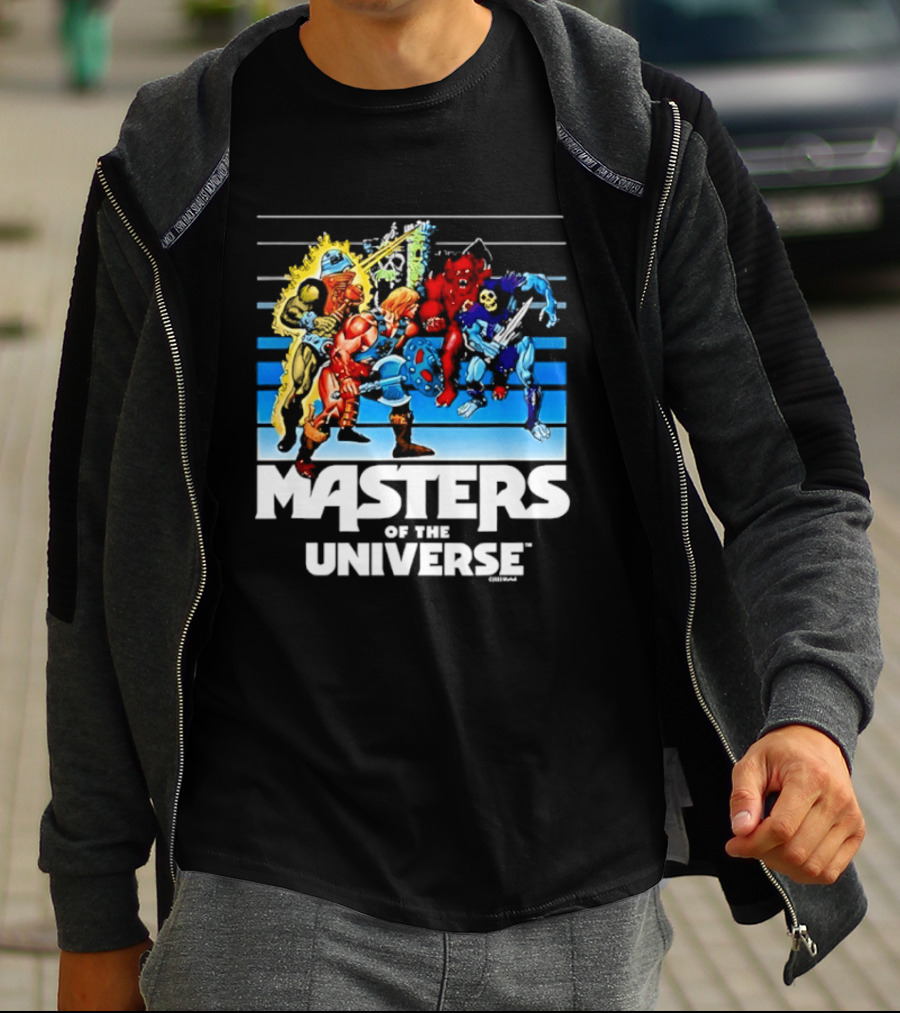 Masters Of The Universe He Man Skeletor And Characters Clash T-Shirt