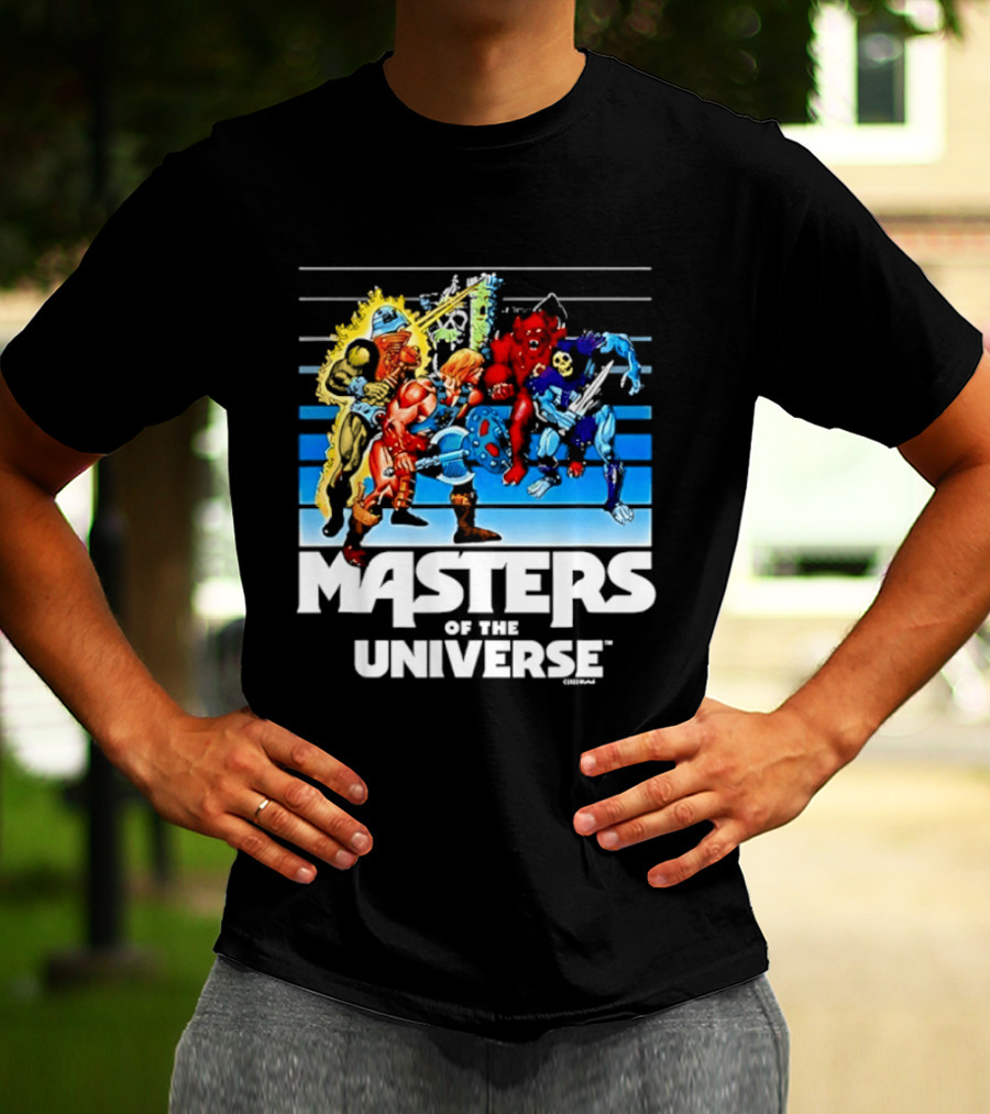 Masters Of The Universe He Man Skeletor And Characters Clash T-Shirt