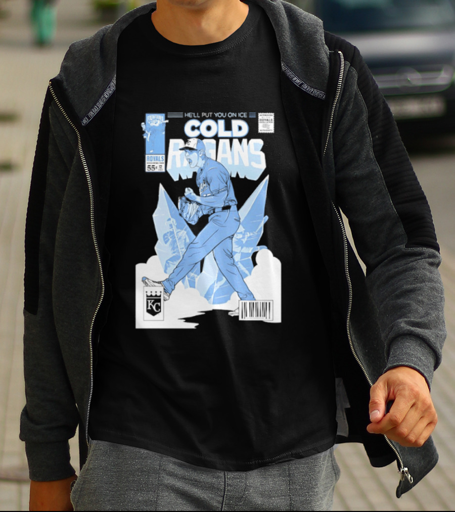 Kansas City Royals Cold Cole Ragans He'll Put You On Ice T-Shirt