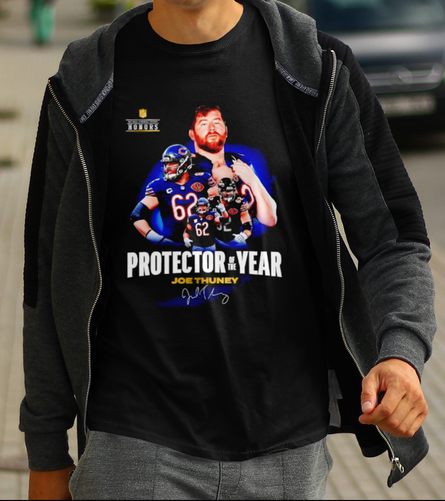 Chicago Bears Joe Thuney Protector Of The Year Honor 2025 T-Shirt