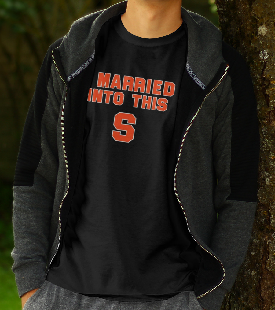 NCAA Syracuse Orange I Married Into This S T-Shirt