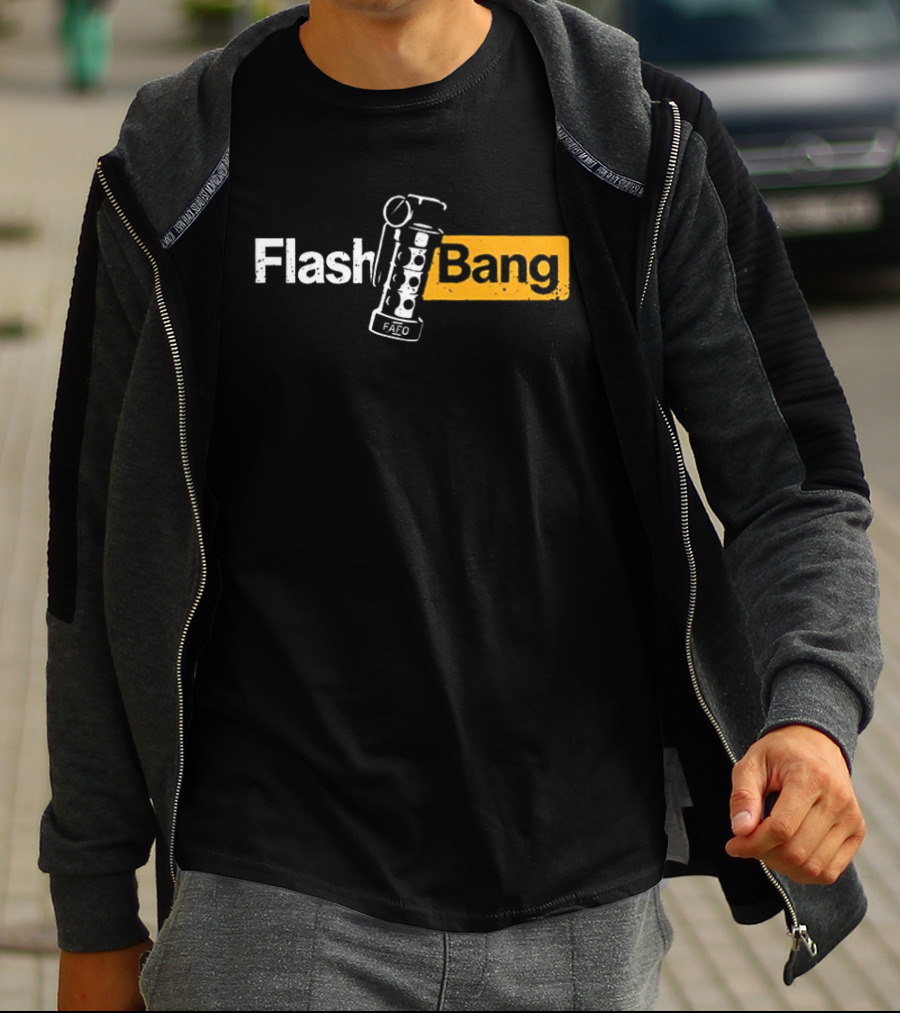 Flash Bang FAFO Grenade Concept T-Shirt
