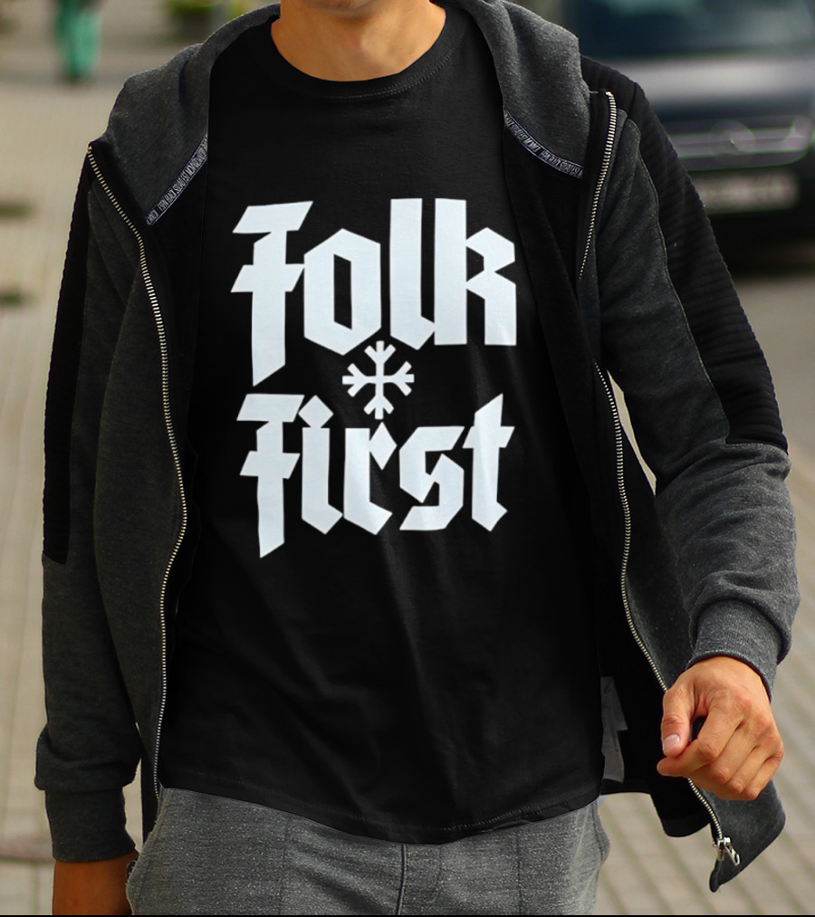 Folk First Snowflake T-Shirt