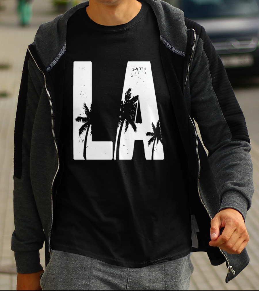 LA Los Angeles Palm Trees T-Shirt