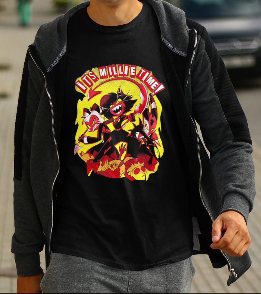 Spindlehorse It's Millie Time Helluva Boss Characters T-Shirt