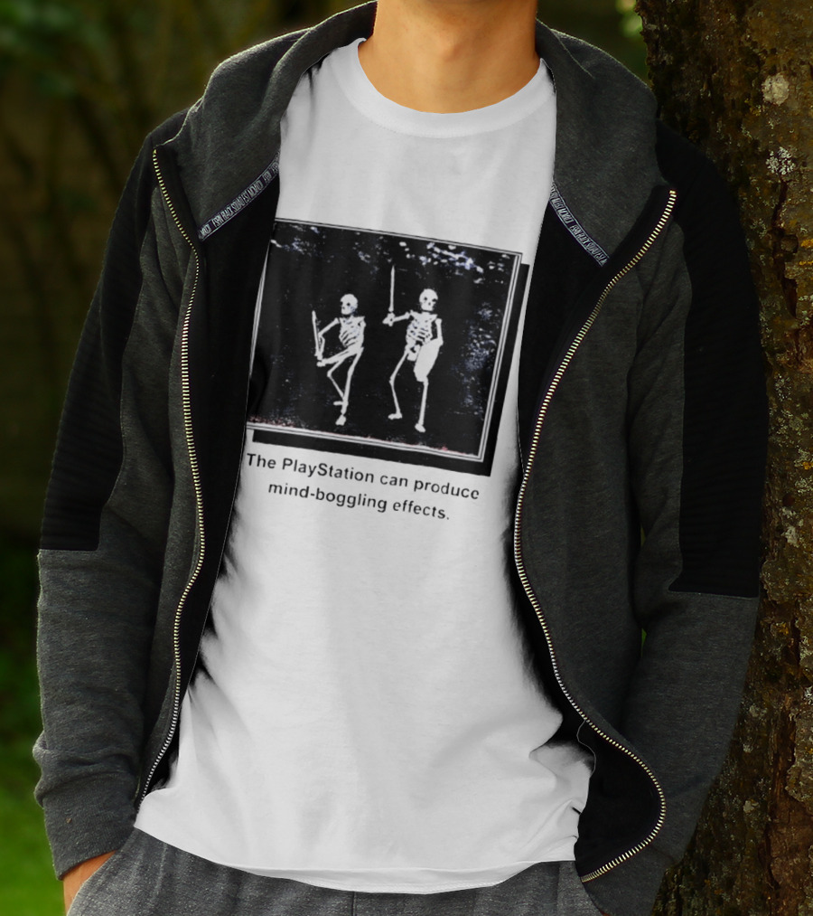 The PlayStation Can Produce Mind Boggling Effects Skeleton Warriors T-Shirt