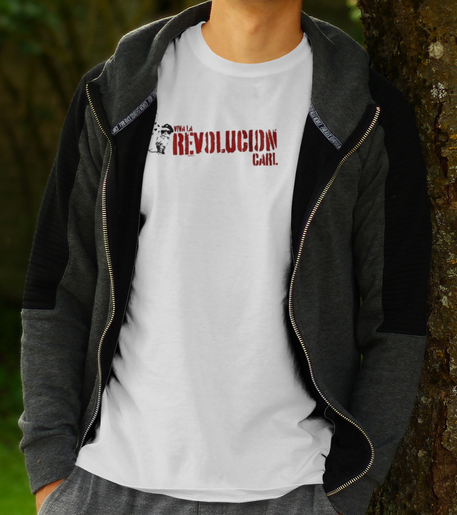 Viva La Revolucion Carl Iconic Che T-Shirt