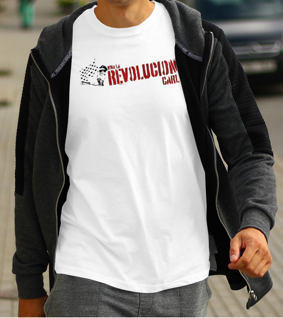 Viva La Revolucion Carl Iconic Che T-Shirt