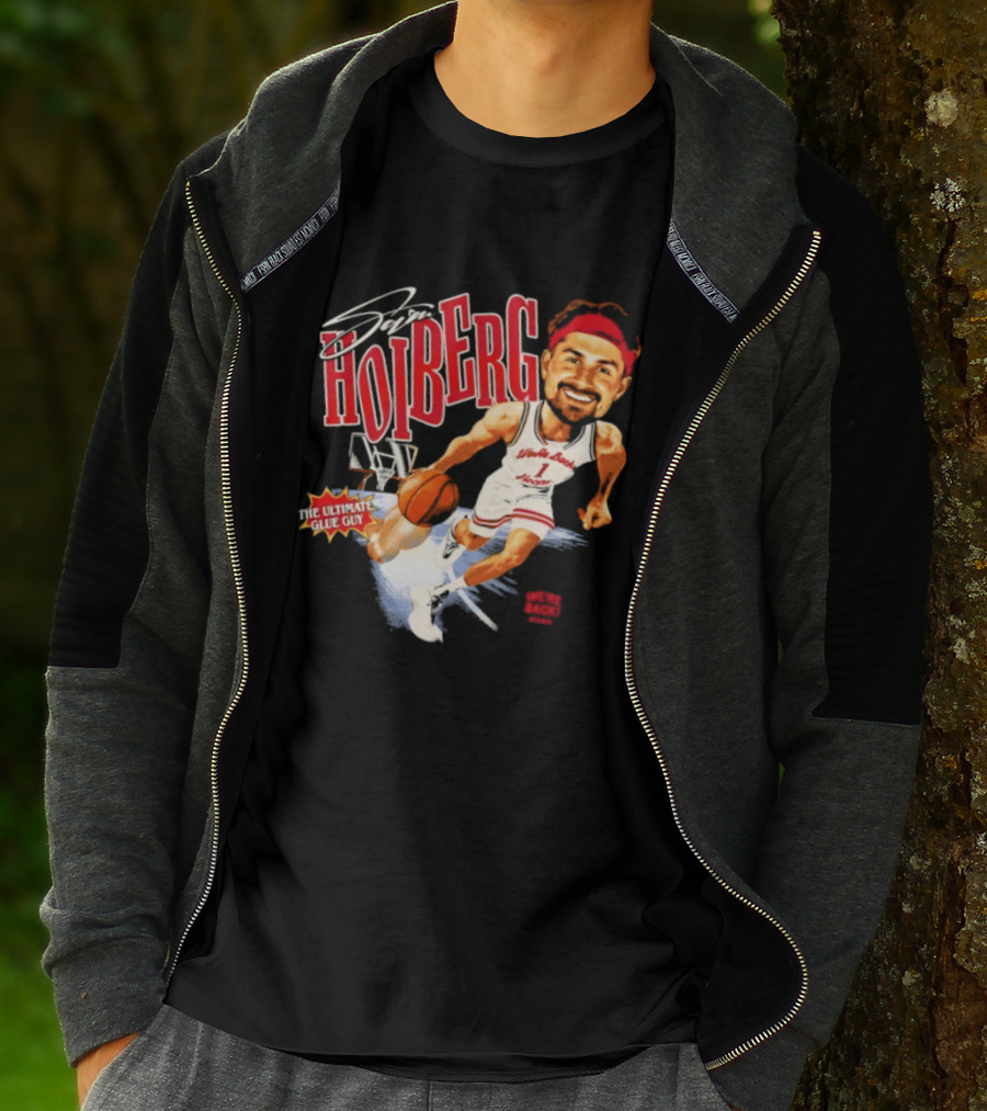 Sam Hoiberg Basketball Caricature The Ultimate Glue Guy T-Shirt