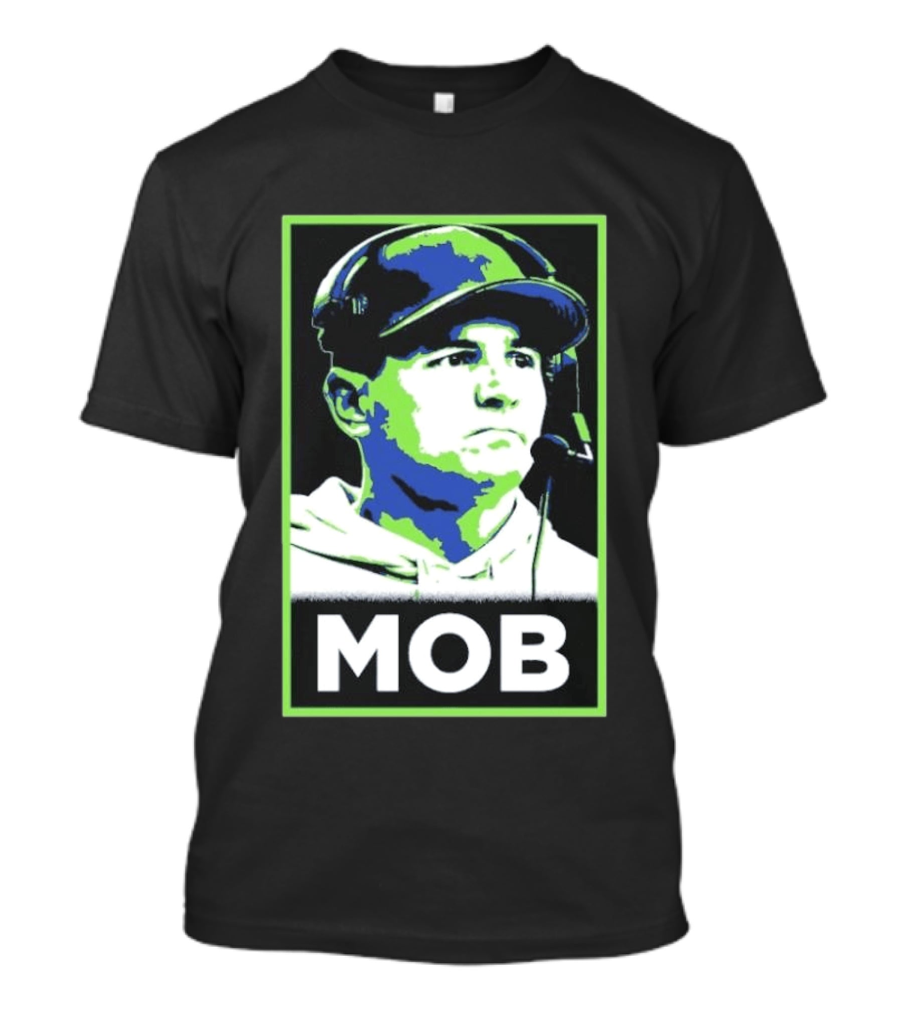 Seattle Seahawks MOB Coach Iconic Headset T-Shirt