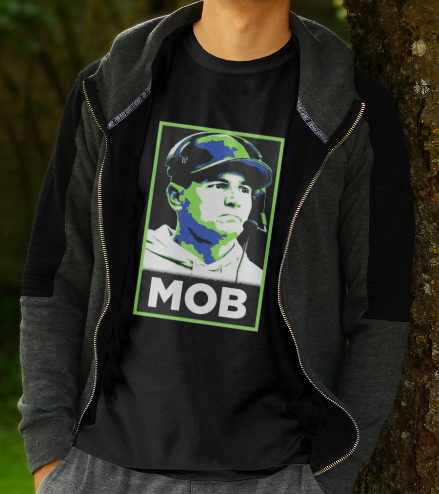 Seattle Seahawks MOB Coach Iconic Headset T-Shirt