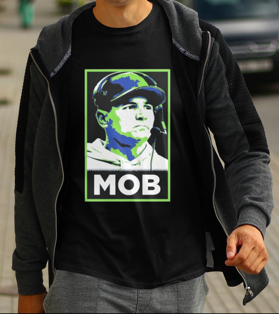 Seattle Seahawks MOB Coach Iconic Headset T-Shirt