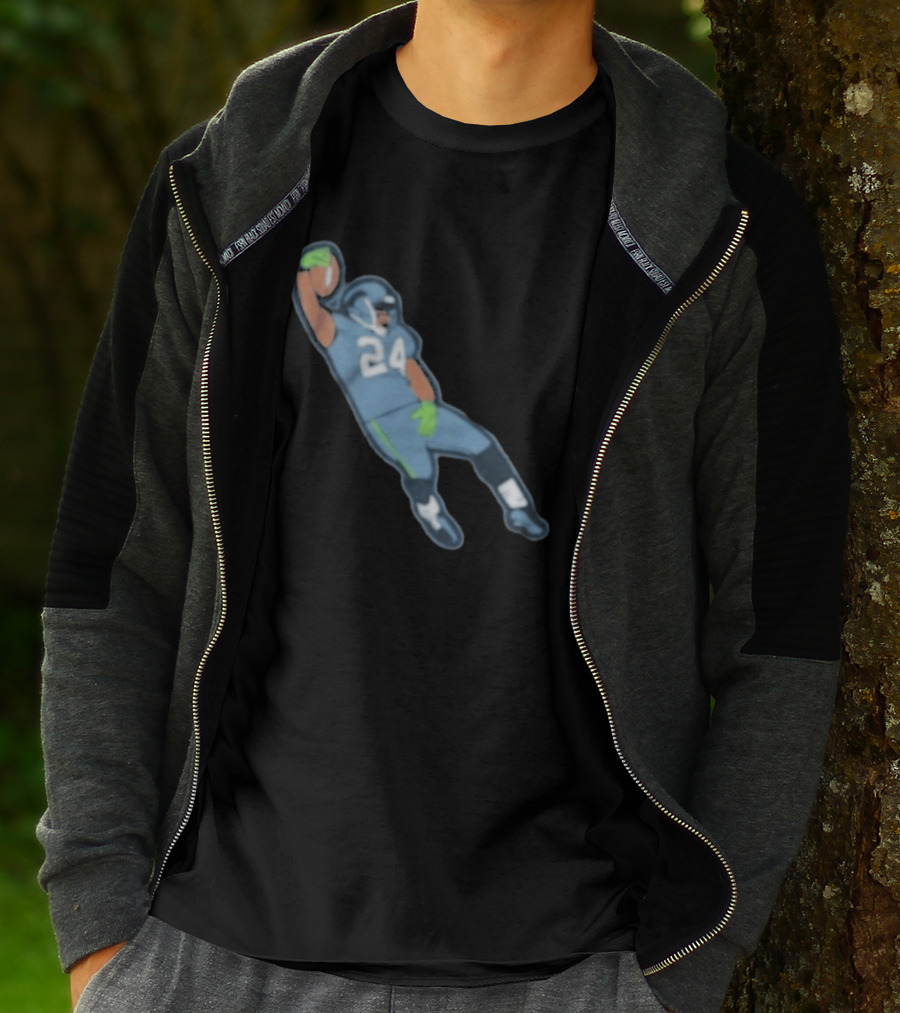 Seahawks The Quake Celebration Rob Staton 24 T-Shirt