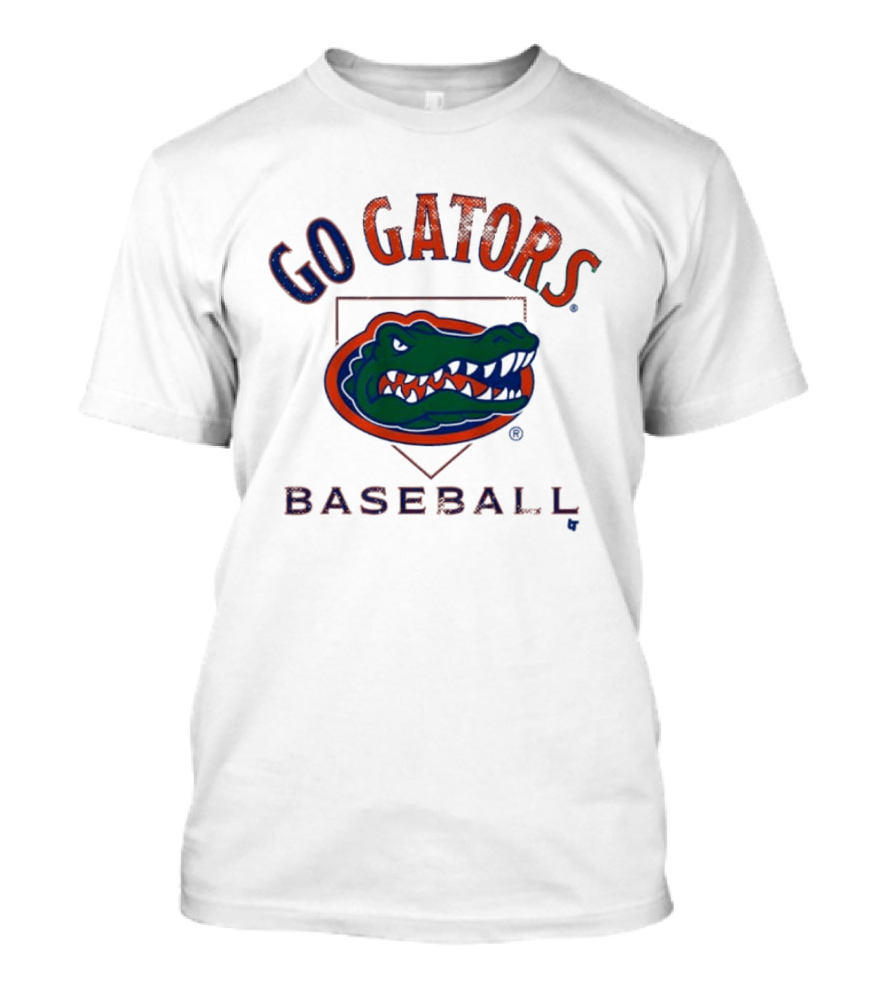 Go Gators Florida Baseball Team Home Plate T-Shirt