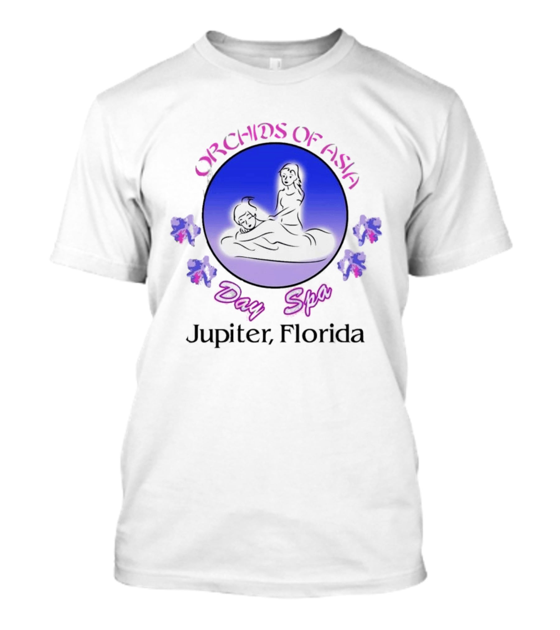 Orchids Of Asia Day Spa Jupiter Florida T-Shirt