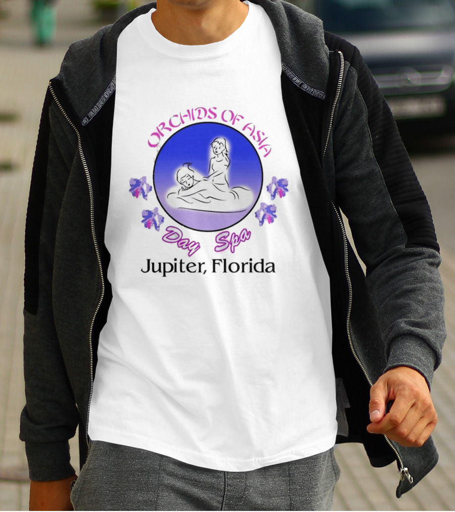Orchids Of Asia Day Spa Jupiter Florida T-Shirt