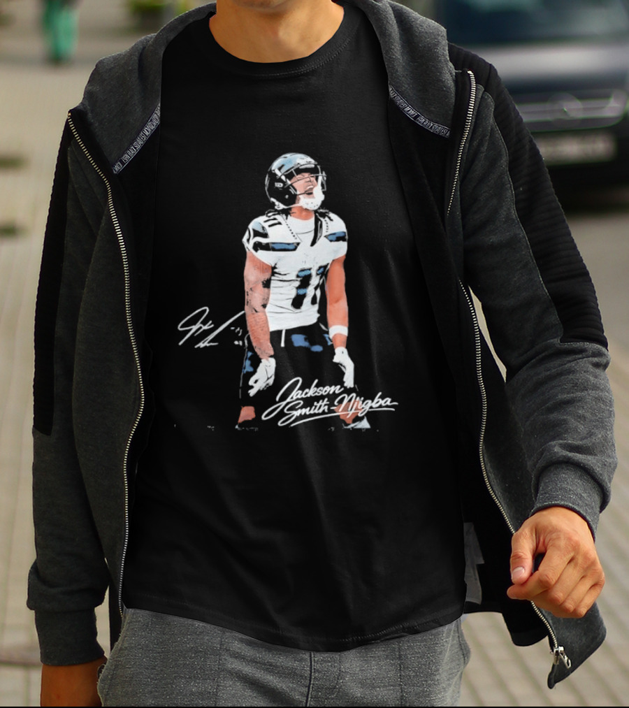 Jaxon Smith Njigba Football Moment 11 Signature Edition T-Shirt