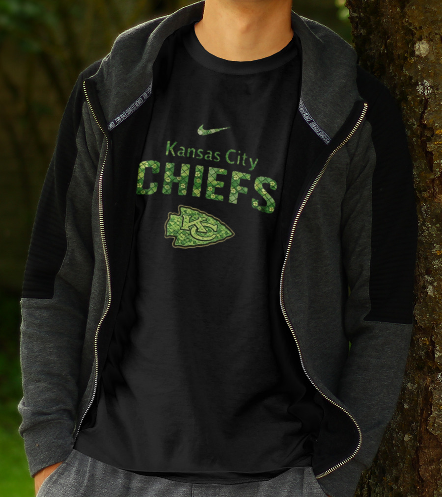 Nike Kansas City Chiefs KC Luck Green T-Shirt