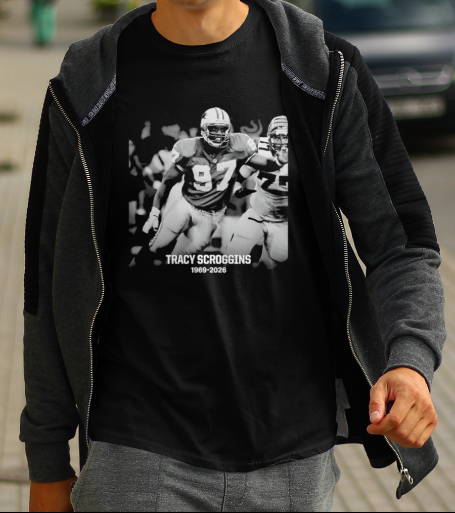 Tracy Scroggins Detroit Lions 1969 2026 Stories T-Shirt