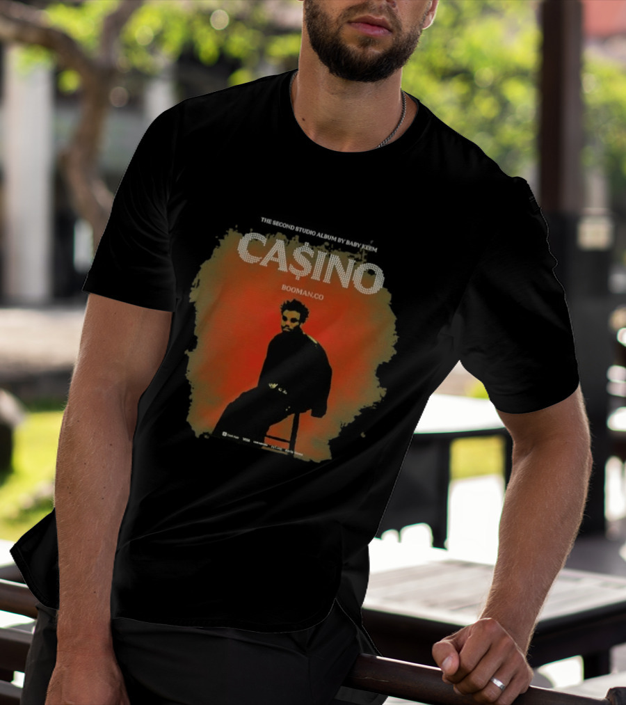 Baby Keem Casino Tour 2026 BOOMAN.CO T-Shirt