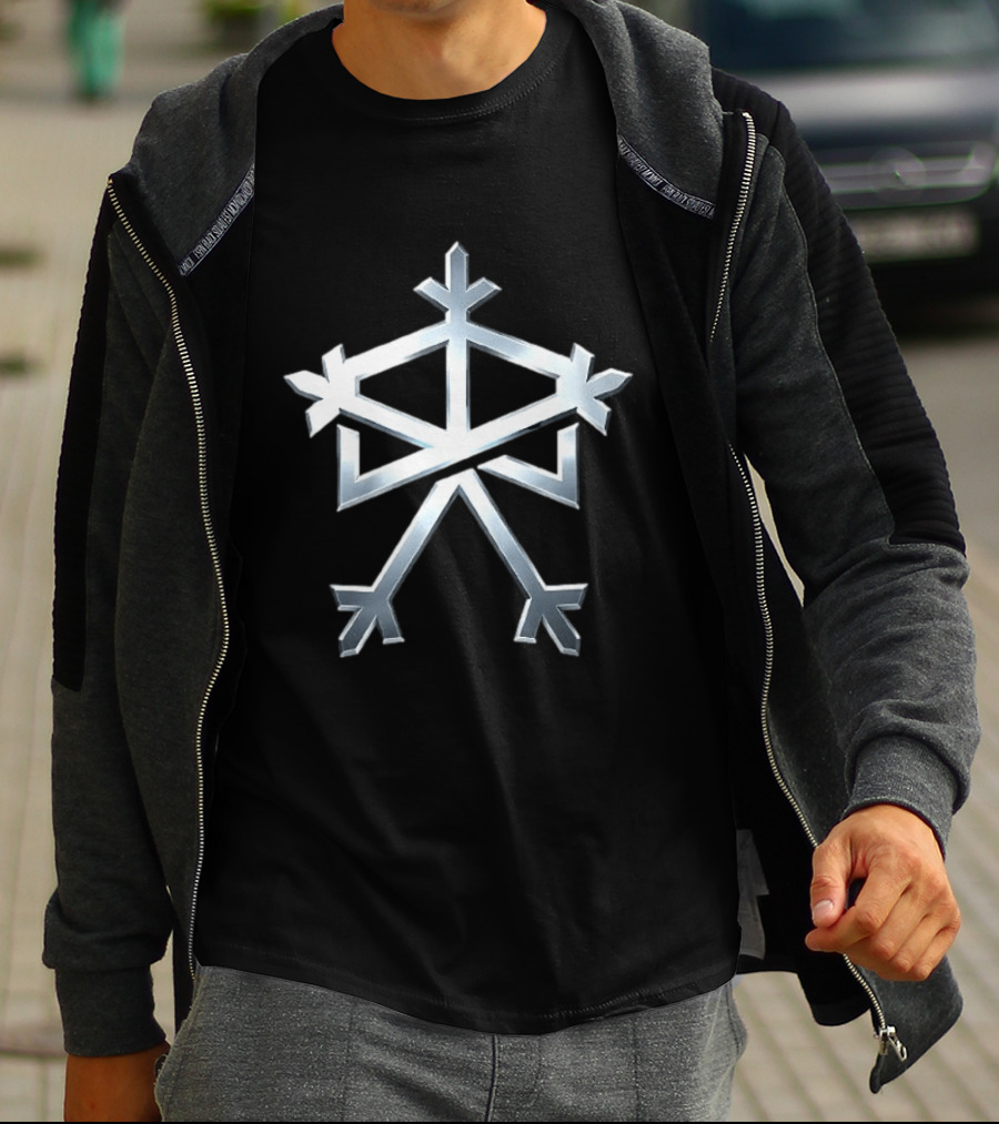 Caleb Williams Chicago Bears Iceman Snowflake T-Shirt