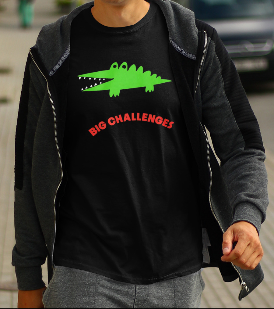 Sanrio Crocodile Big Challenges T-Shirt