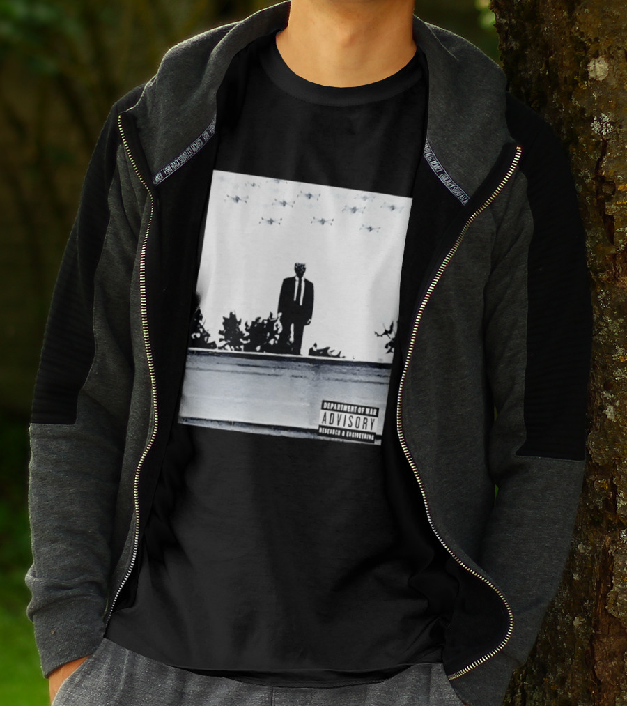 Trump Drone 2026 Department Of War Advisory Research And Development T-Shirt