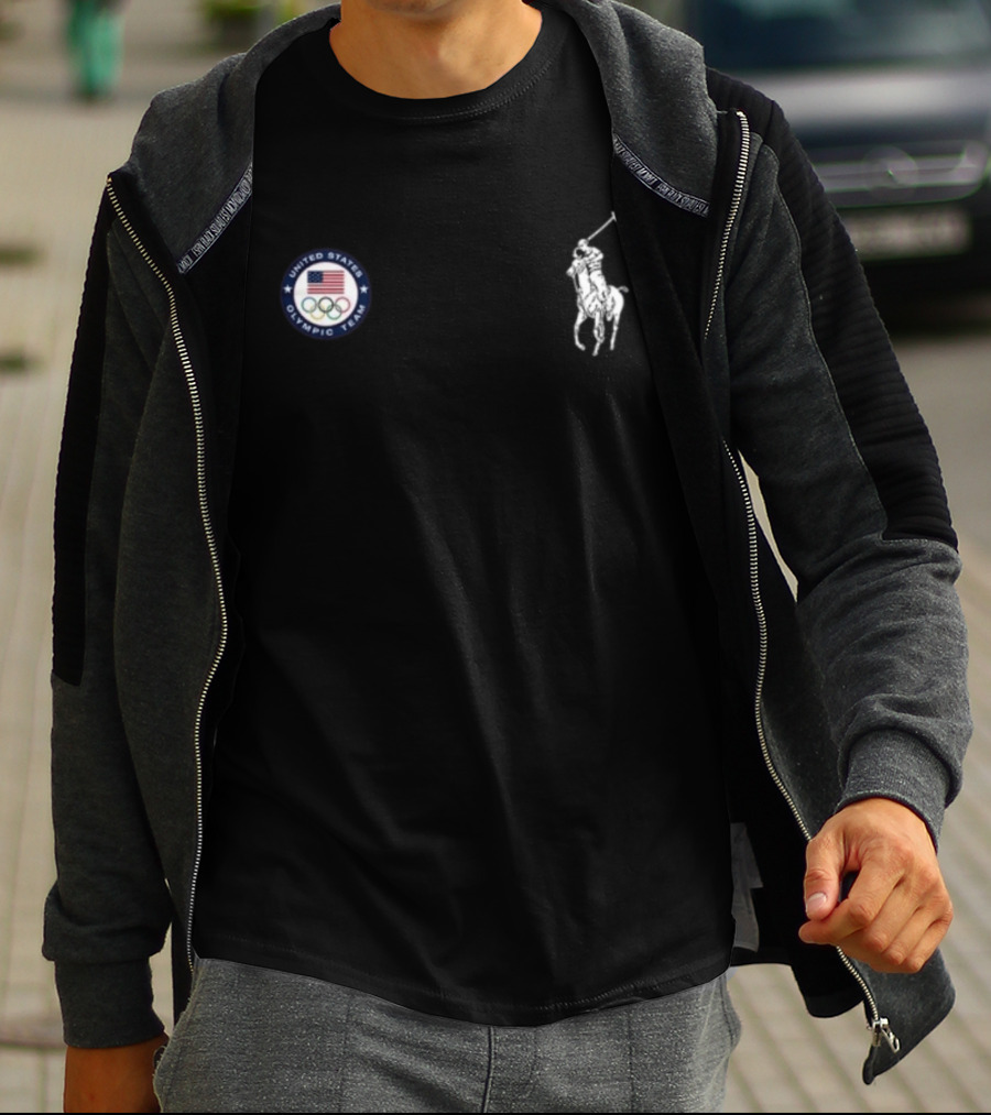 United States Olympic Team USA 2026 Milano Cortina Polo Collaboration T-Shirt