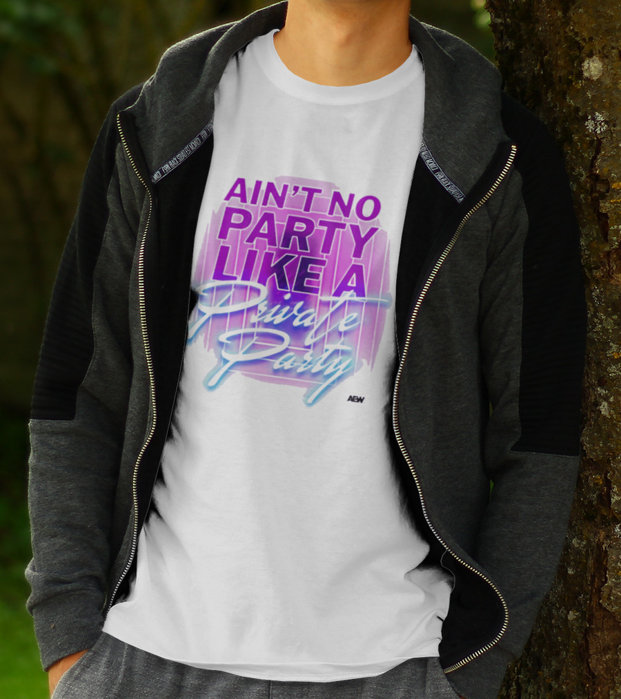 Ain't No Party Like A Private Party Retro Vibe T-Shirt