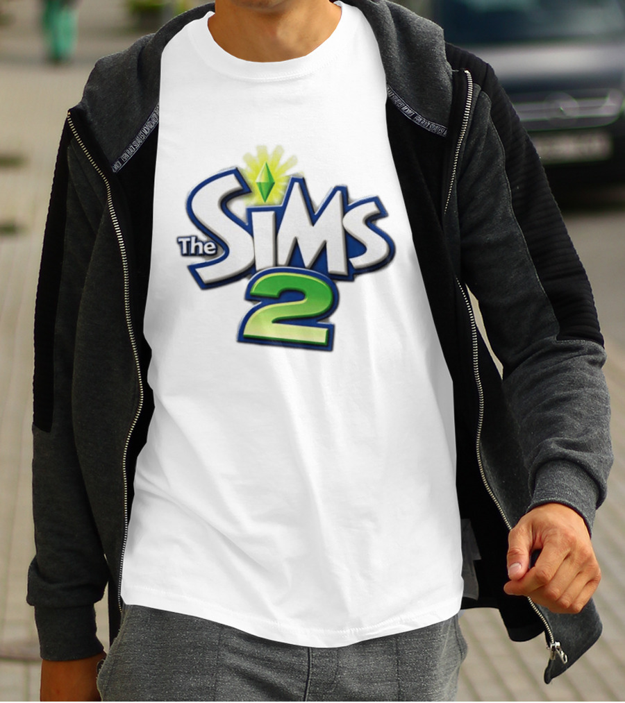 The Sims 2 Iconic Logo Nostalgic Gaming T-Shirt
