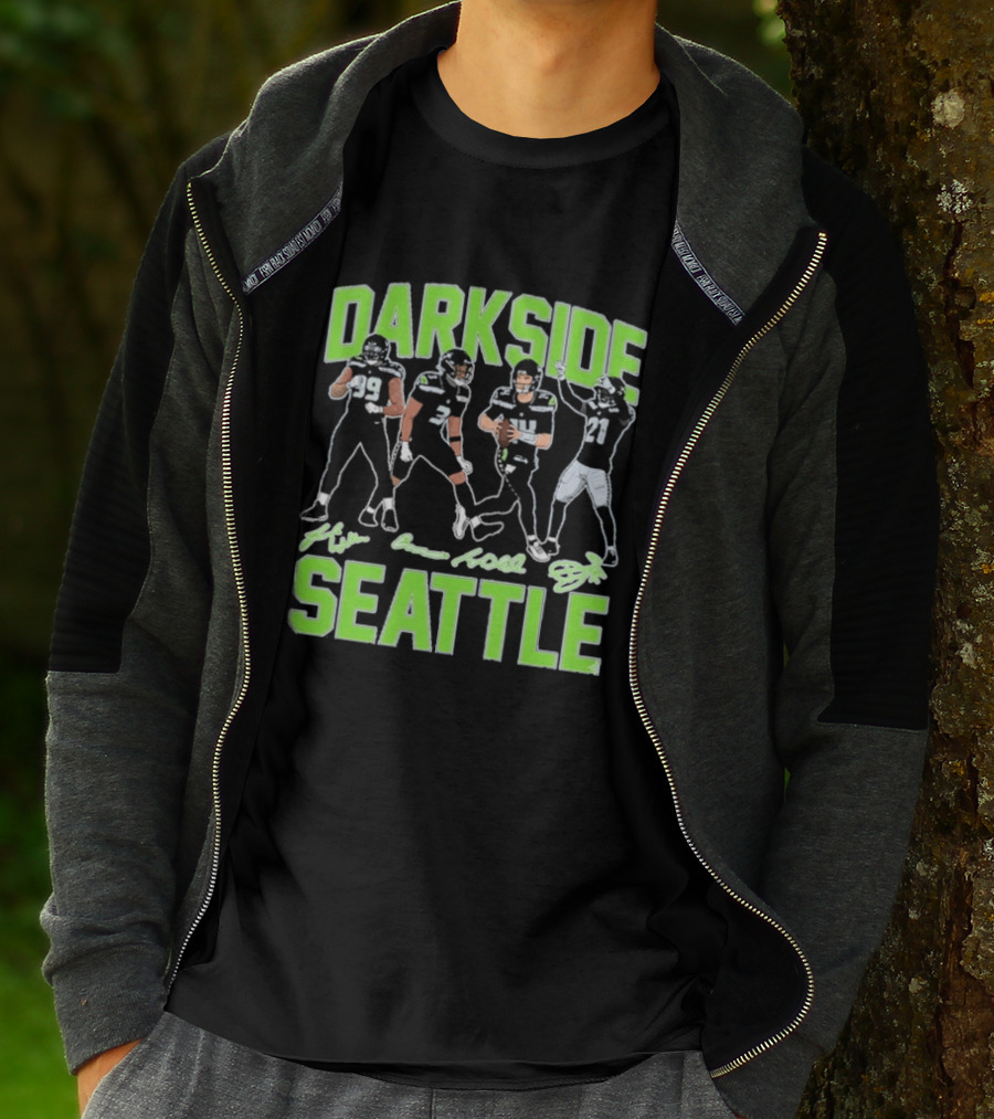 Dark Side Seattle Williams Emmanwori Jones Witherspoon Football Team T-Shirt