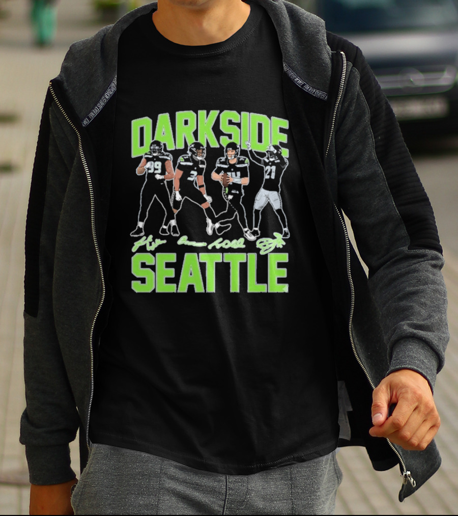 Dark Side Seattle Williams Emmanwori Jones Witherspoon Football Team T-Shirt