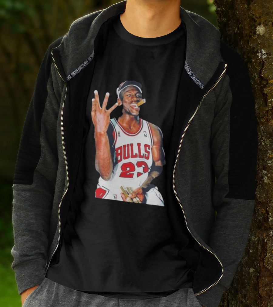 Giannis Antetokounmpo Mj Cigar Chicago Bulls 23 Basketball Legend T-Shirt