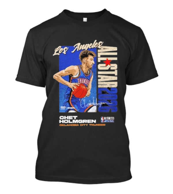 Los Angeles 2026 Chet Holmgren Oklahoma City Thunder NBA All Star T-Shirt