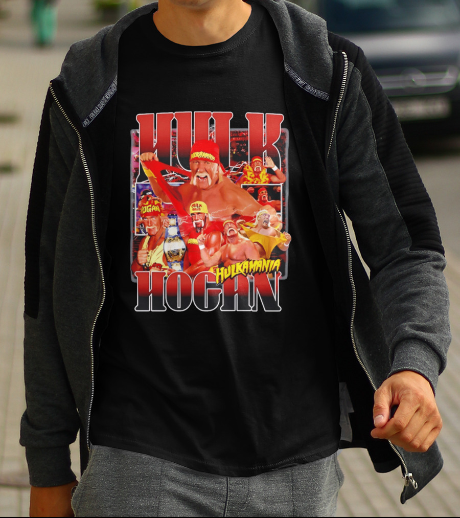 Hulk Hogan Hulkamania Memorial RIP Iconic Wrestling Legend T-Shirt