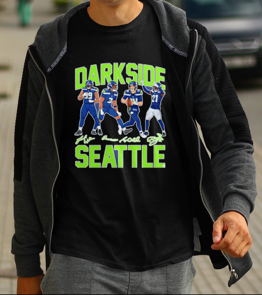 Dark Side Seattle Williams Emmanwori Jones Witherspoon Football Team Players T-Shirt