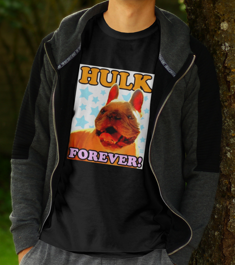 Hulk Forever French Bulldog Stars Dogs T-Shirt