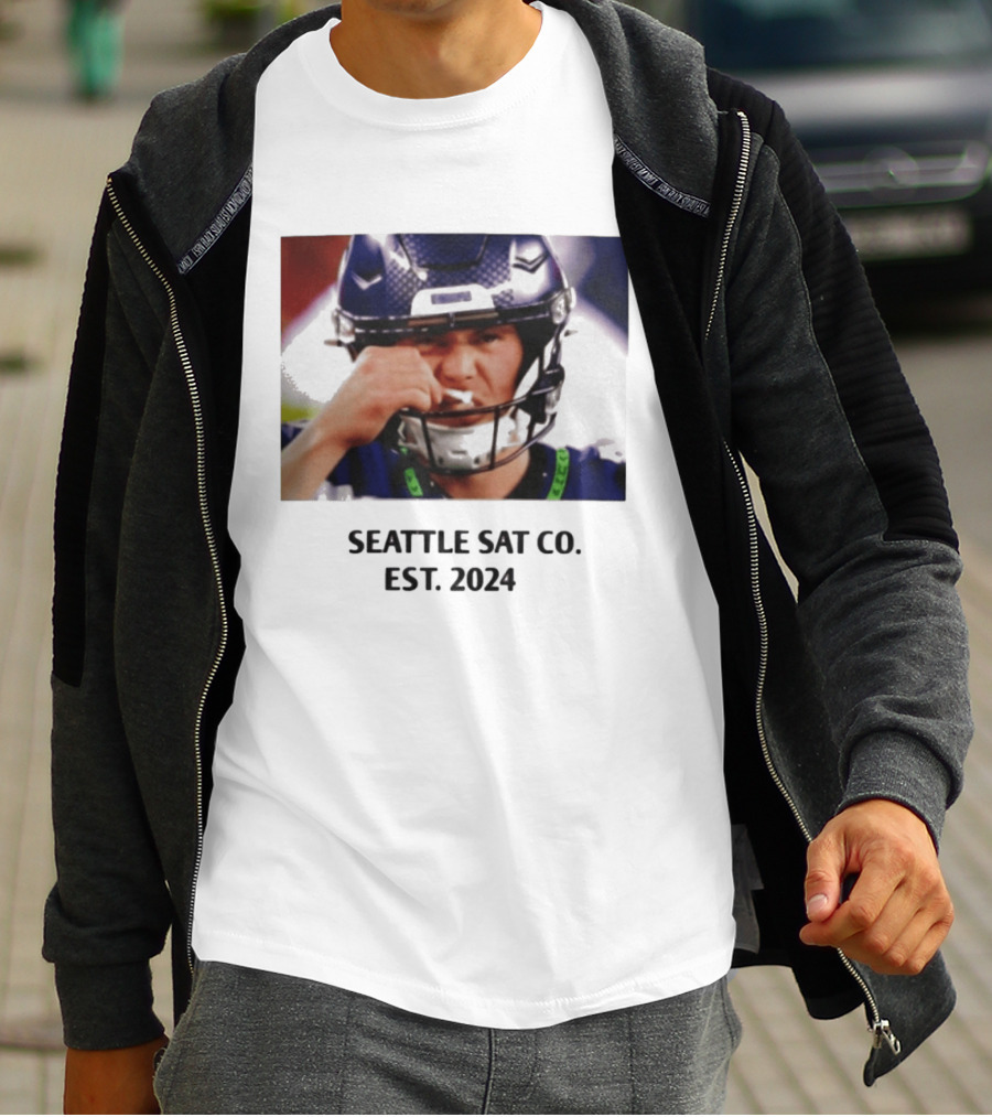 Seattle Sat Co. Est. 2024 Seahawks Parade Myers T-Shirt