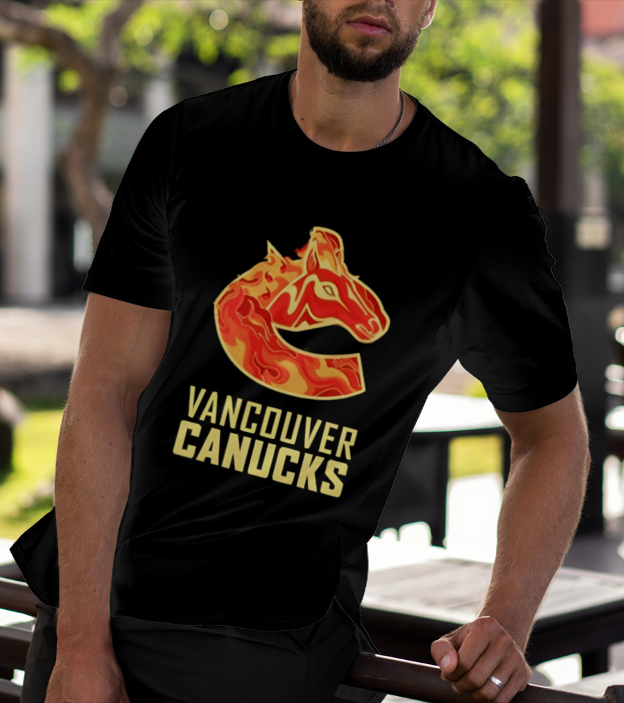 Vancouver Canucks Lunar New Year Horsefire 2026 T-Shirt