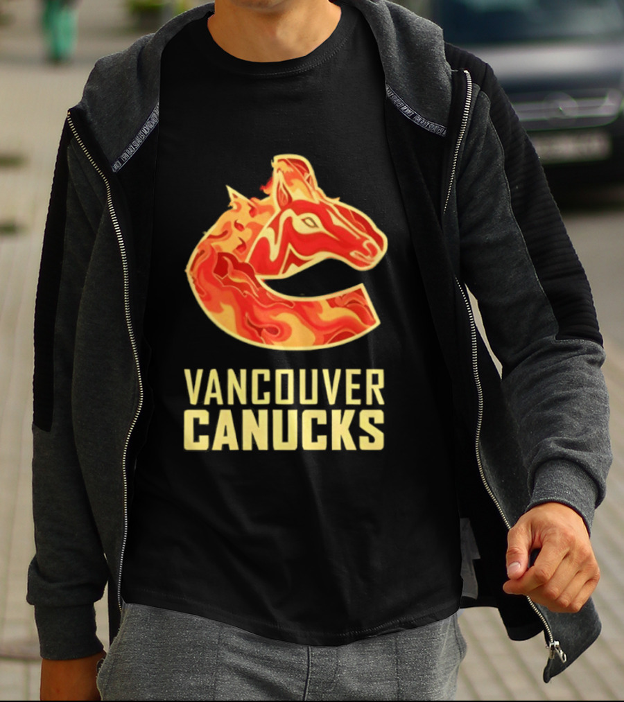 Vancouver Canucks Lunar New Year Horsefire 2026 T-Shirt