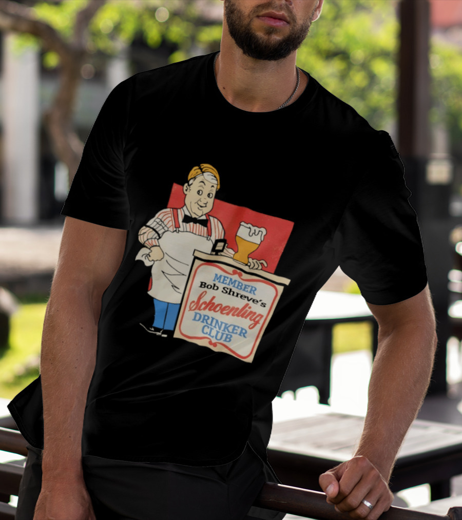 MEMBER Bob Shreve's Schoenling Drinker Club Beer T-Shirt