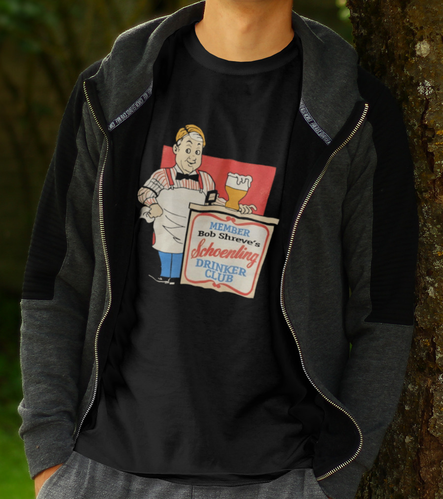MEMBER Bob Shreve's Schoenling Drinker Club Beer T-Shirt