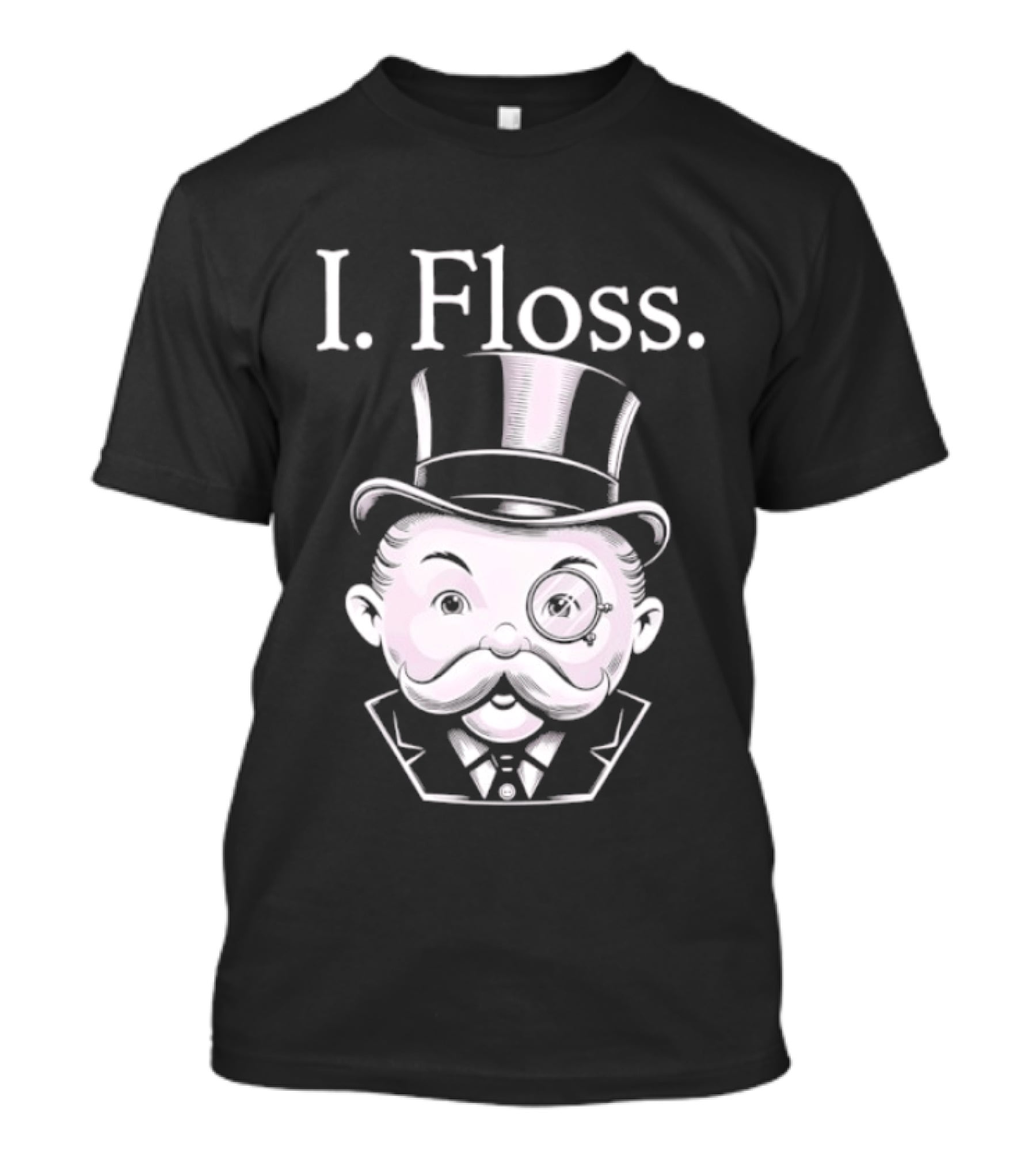 Rich Uncle Pennybags I Floss Iconic Monopoly T-Shirt