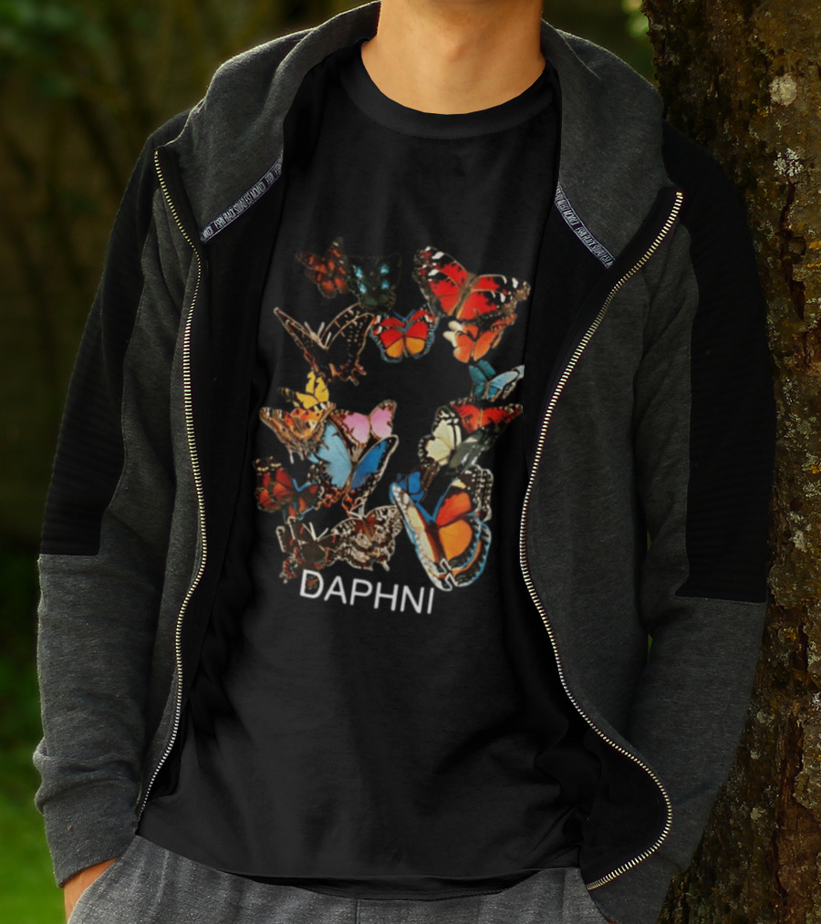 Daphni Butterfly Multicolor Vivid Wing T-Shirt