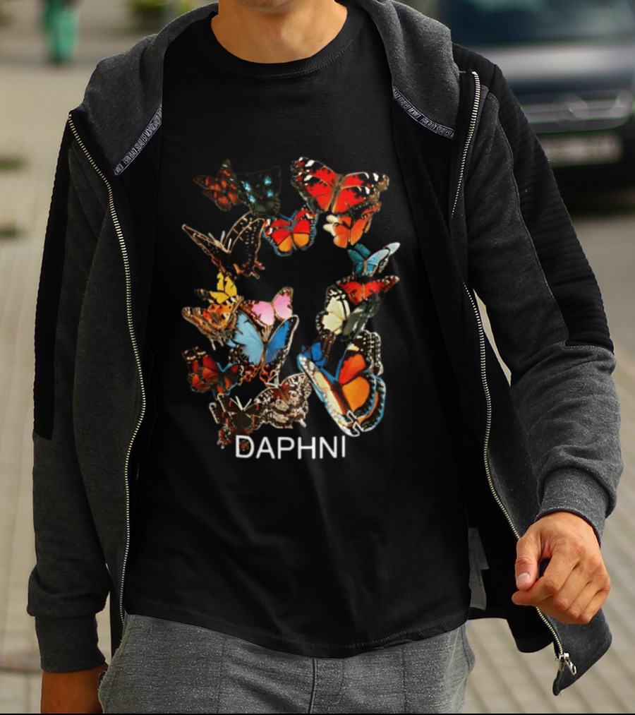Daphni Butterfly Multicolor Vivid Wing T-Shirt
