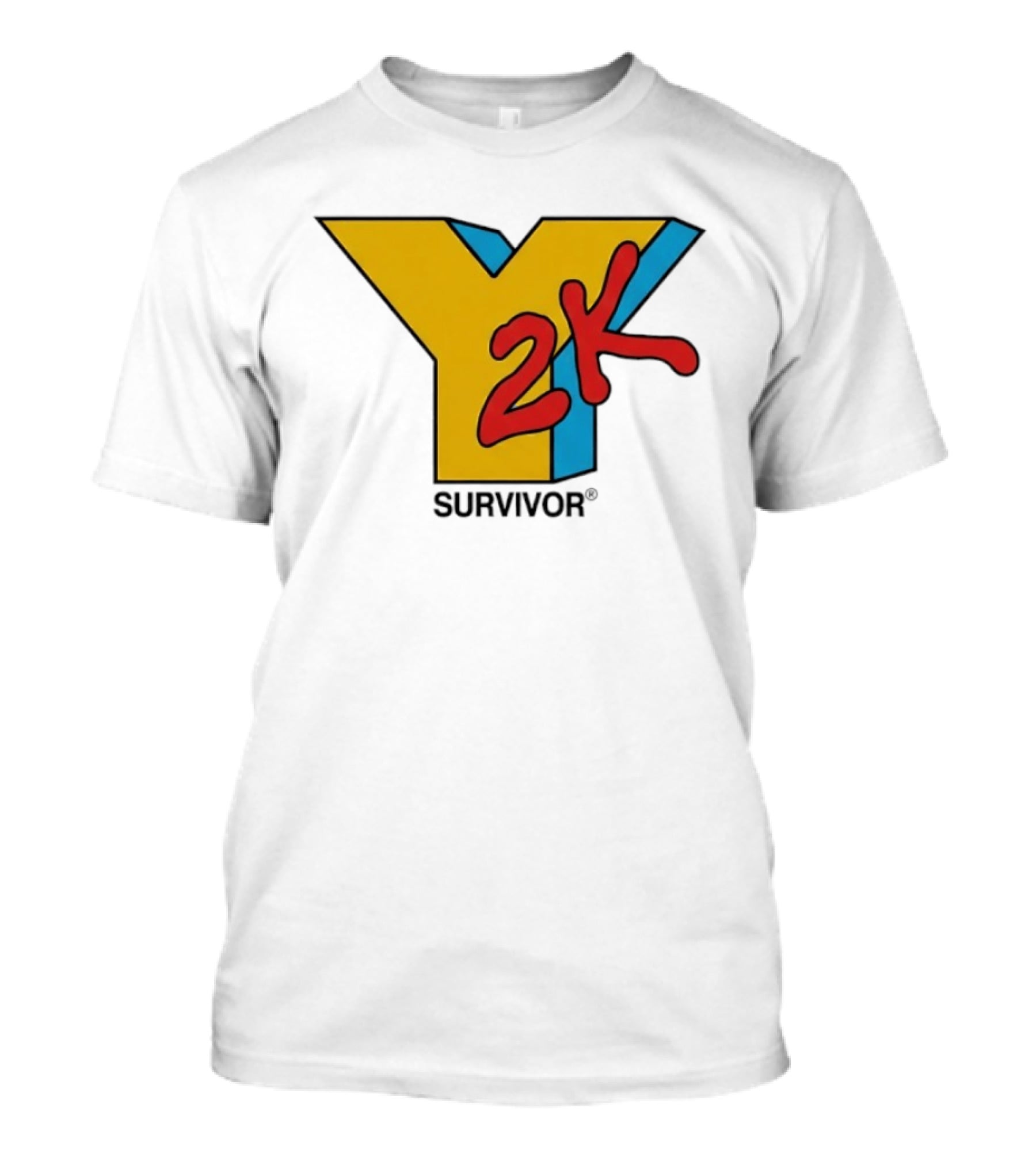 Y2K Survivor Retro 2000s Nostalgia Fashion Trend T-Shirt