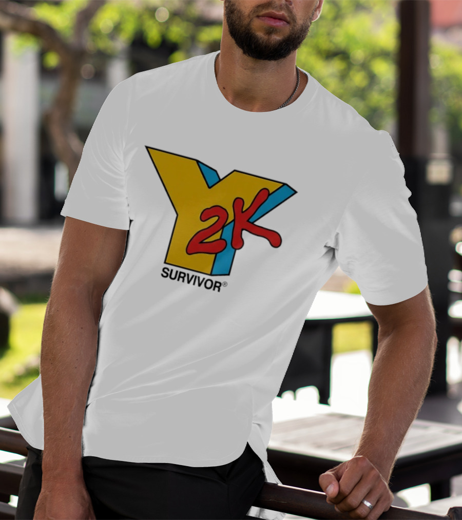 Y2K Survivor Retro 2000s Nostalgia Fashion Trend T-Shirt