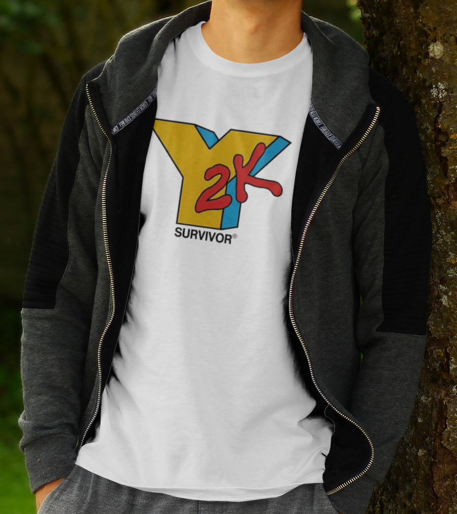 Y2K Survivor Retro 2000s Nostalgia Fashion Trend T-Shirt