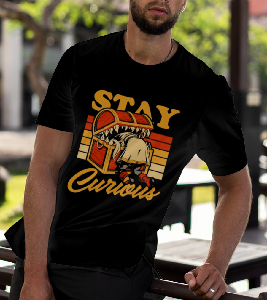 Stay Curious Elf Anime Treasure T-Shirt